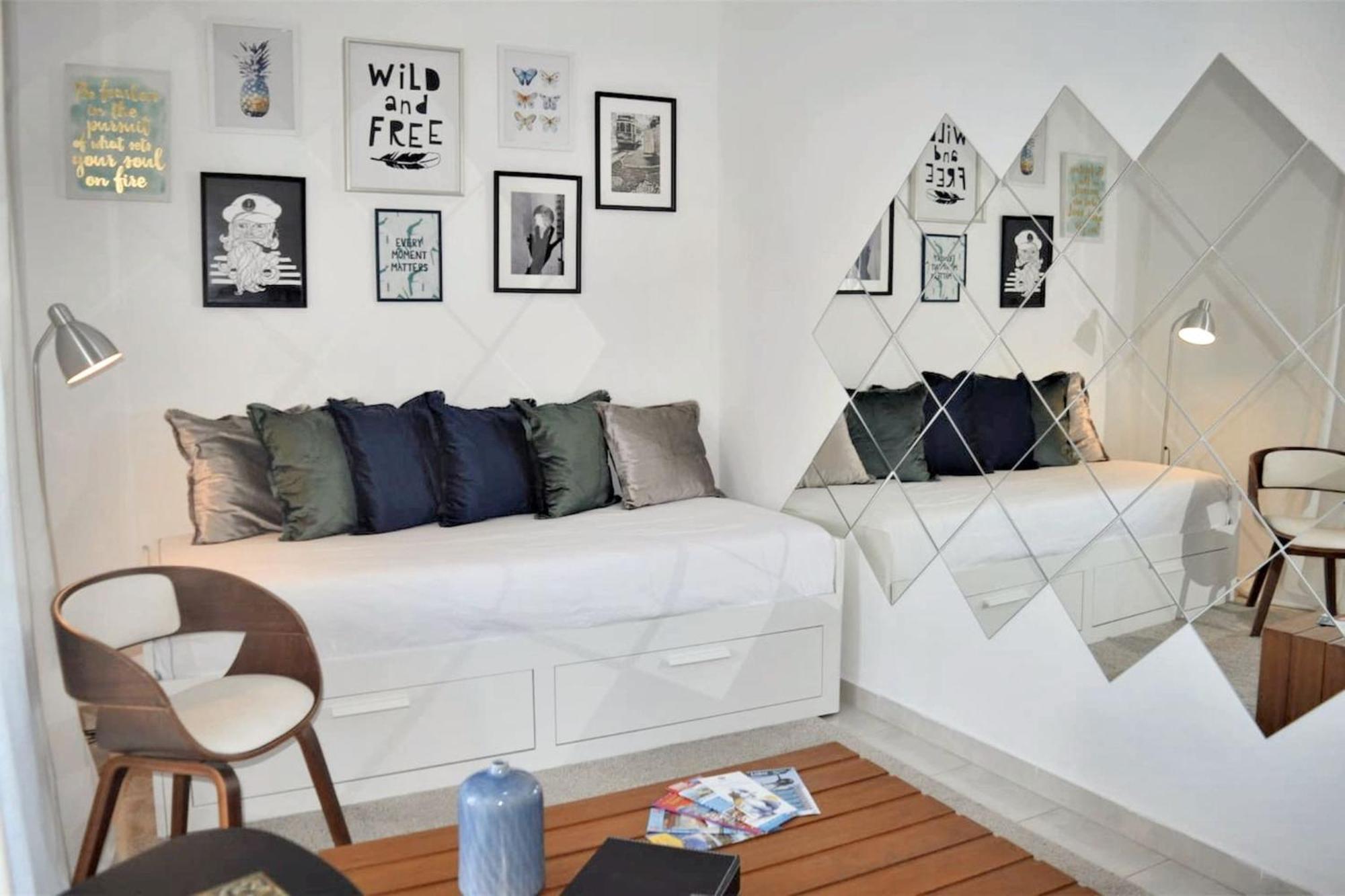 Comfortable Apartment With Balcony And Sea View In Lisbon 50 M² Dış mekan fotoğraf